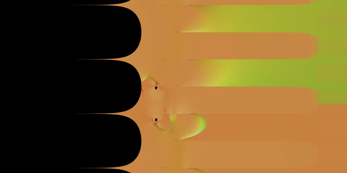 A piece of fractal art produced by FractalPane.