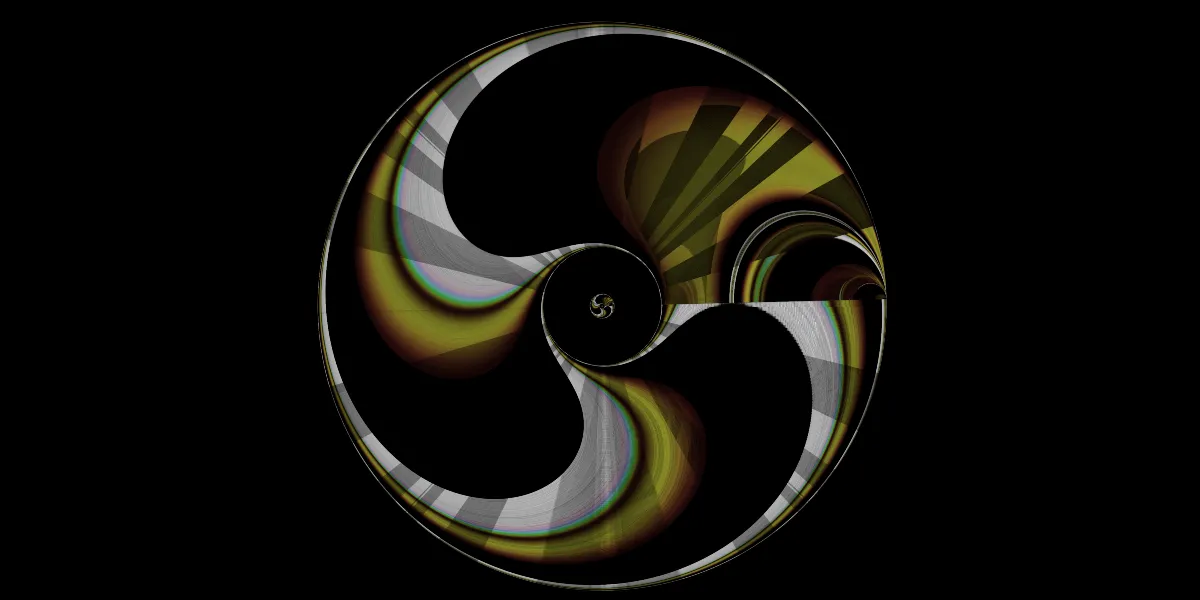 A piece of fractal art produced by FractalPane.