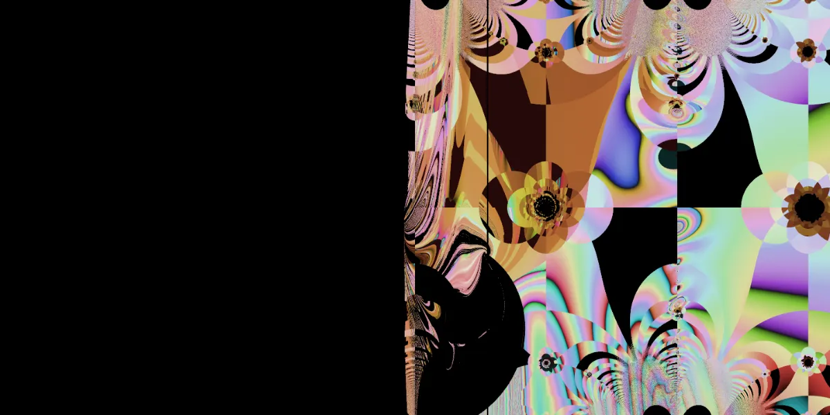 A piece of fractal art produced by FractalPane.