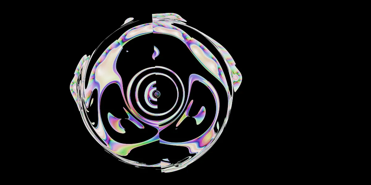 A piece of fractal art produced by FractalPane.