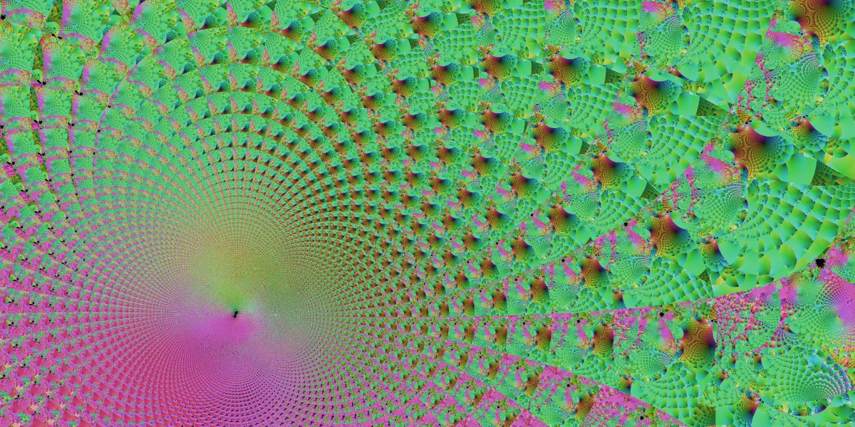 A piece of fractal art produced by FractalPane.