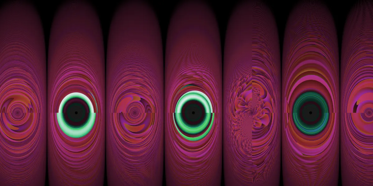 A piece of fractal art produced by FractalPane.