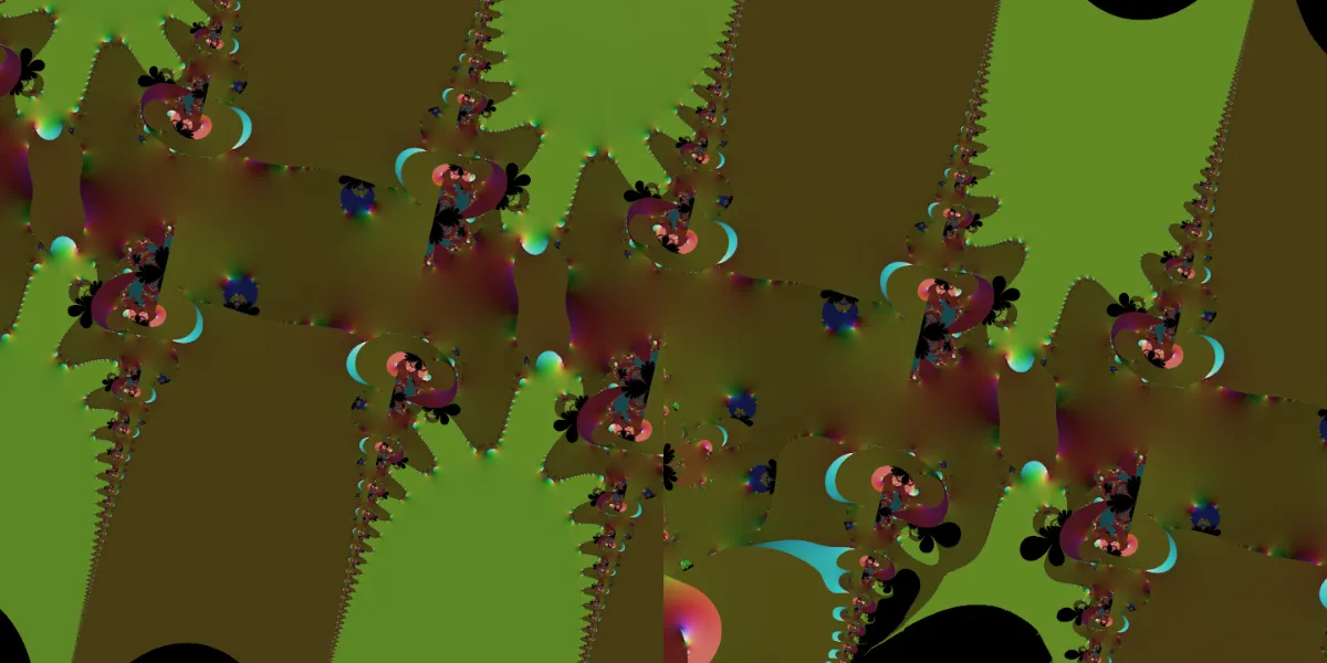 A piece of fractal art produced by FractalPane.