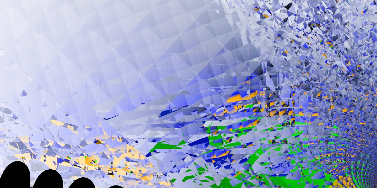 A piece of fractal art produced by FractalPane.