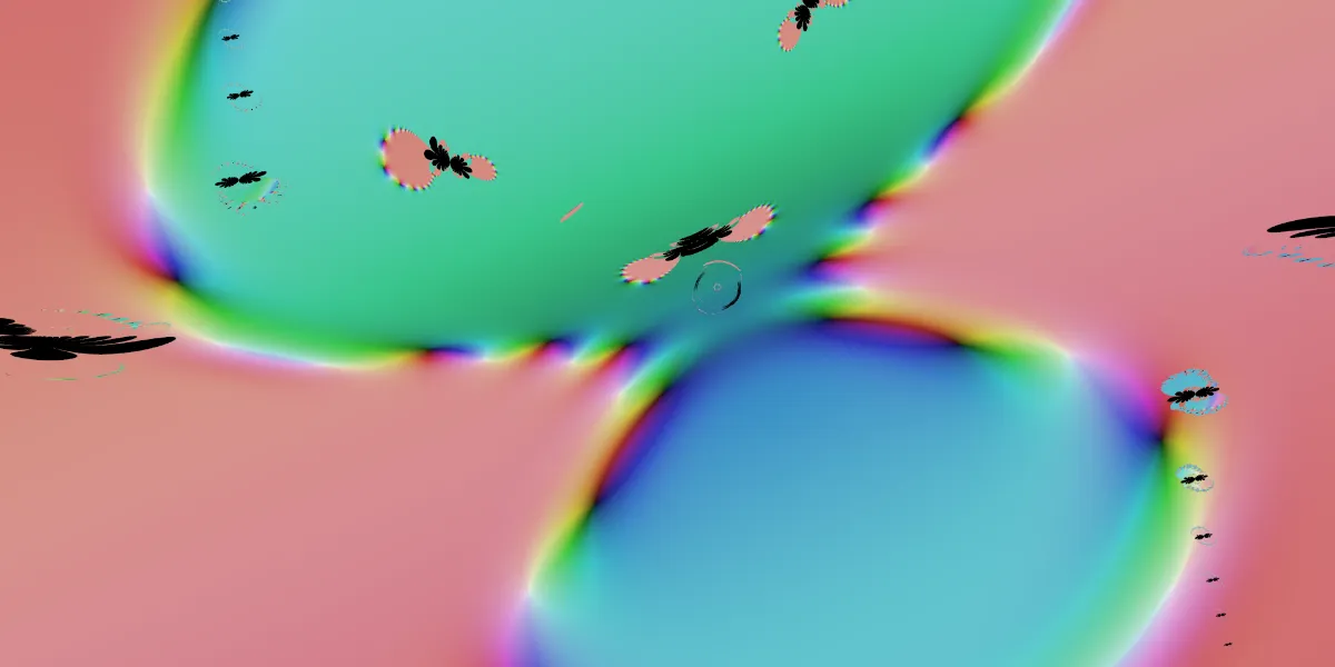 A piece of fractal art produced by FractalPane.