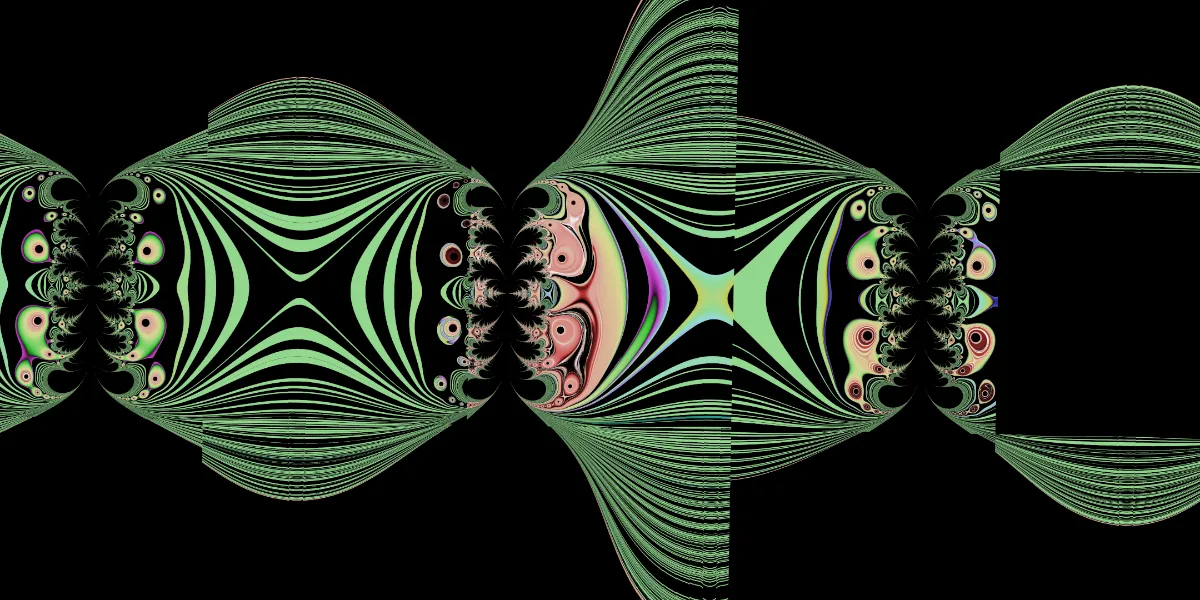 A piece of fractal art produced by FractalPane.