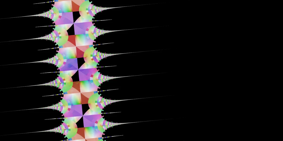 A piece of fractal art produced by FractalPane.