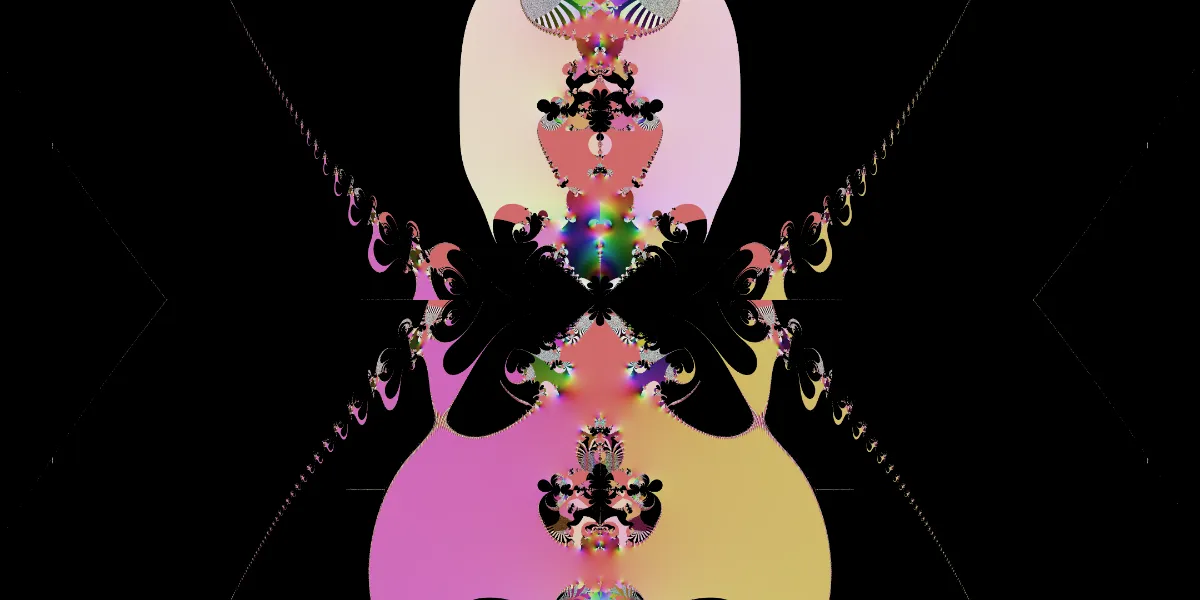 A piece of fractal art produced by FractalPane.