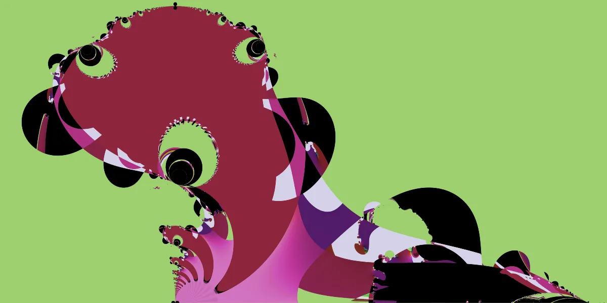 A piece of fractal art produced by FractalPane.