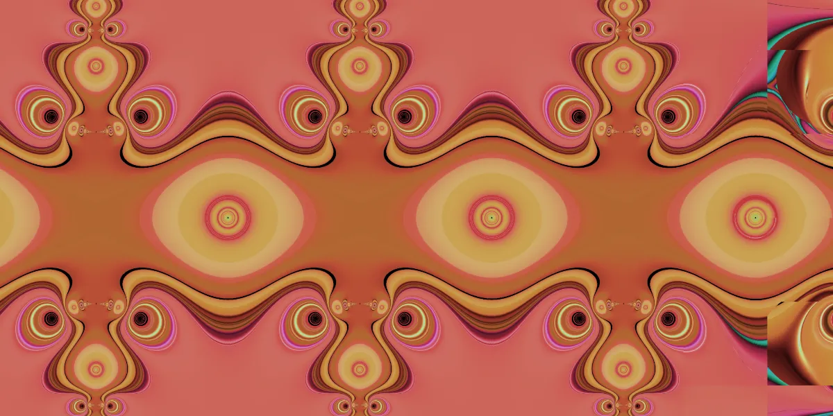 A piece of fractal art produced by FractalPane.
