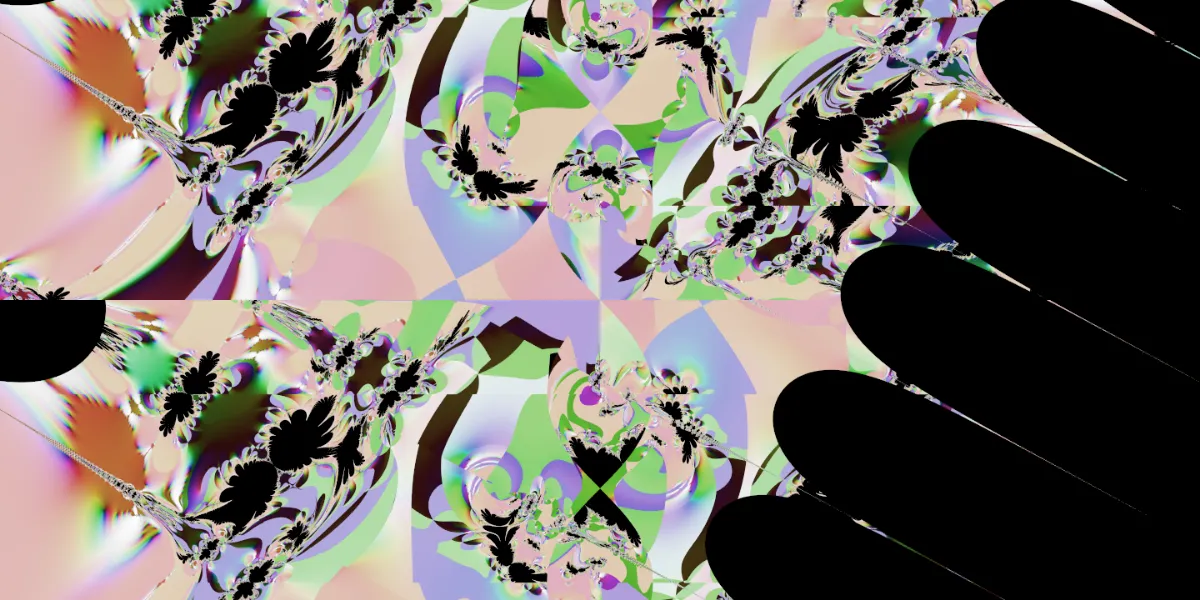 A piece of fractal art produced by FractalPane.