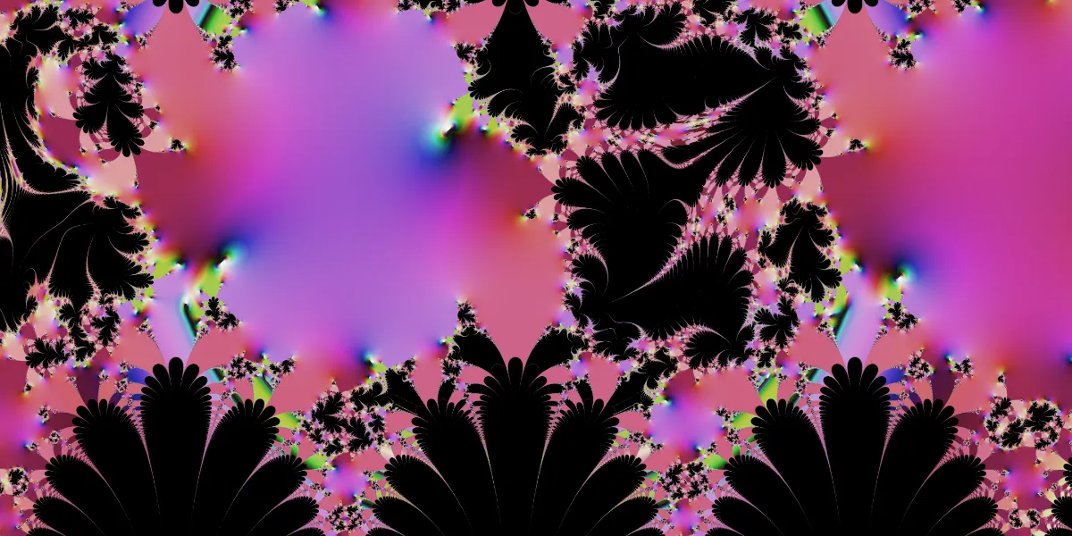 A piece of fractal art produced by FractalPane.