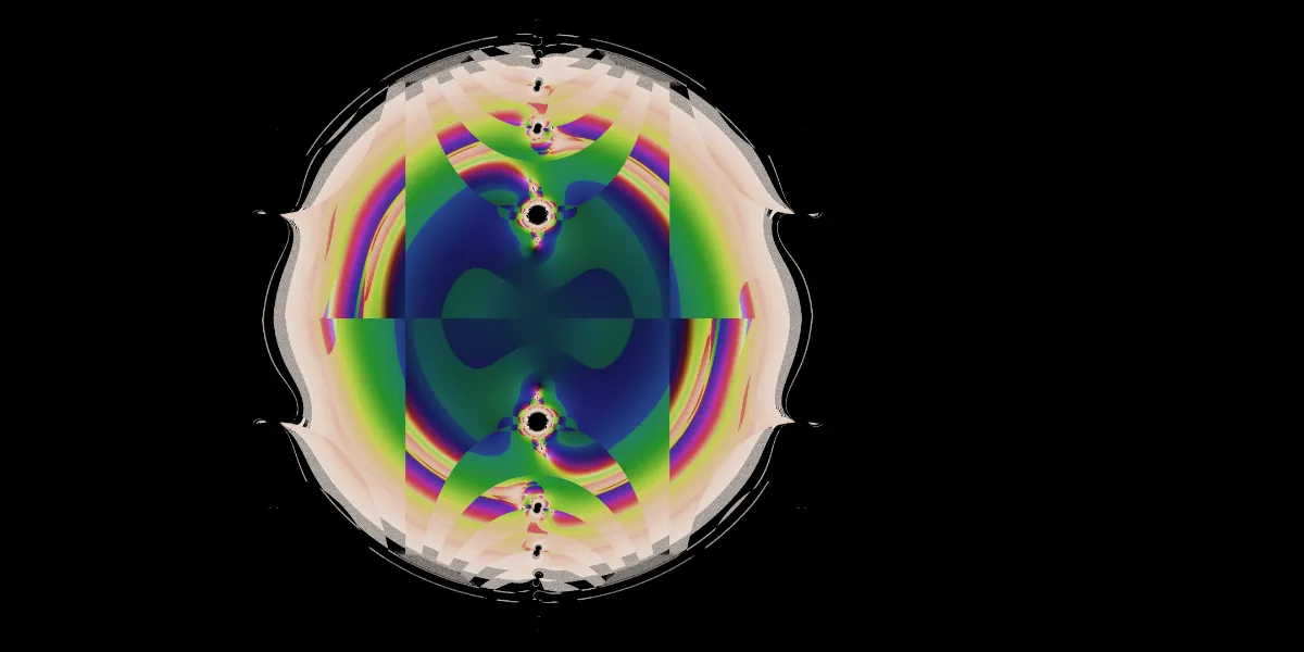 A piece of fractal art produced by FractalPane.