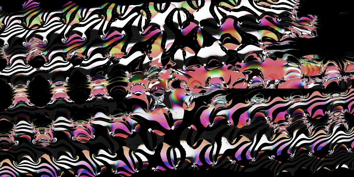 A piece of fractal art produced by FractalPane.