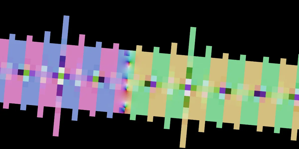 A piece of fractal art produced by FractalPane.