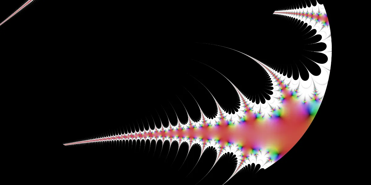 A piece of fractal art produced by FractalPane.