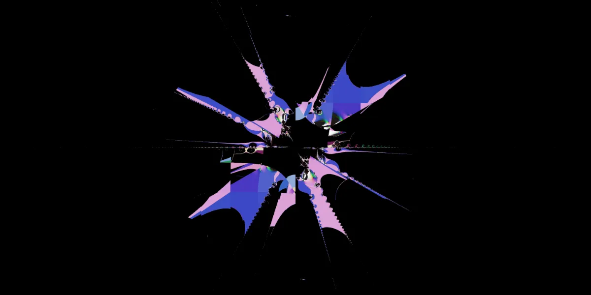 A piece of fractal art produced by FractalPane.