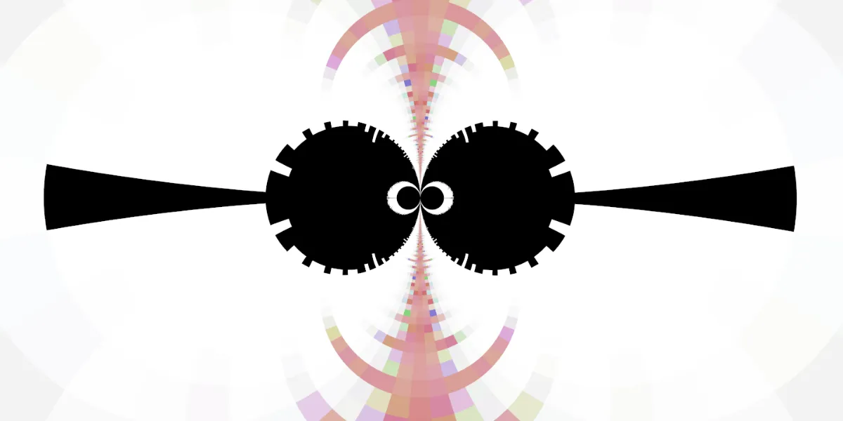 A piece of fractal art produced by FractalPane.