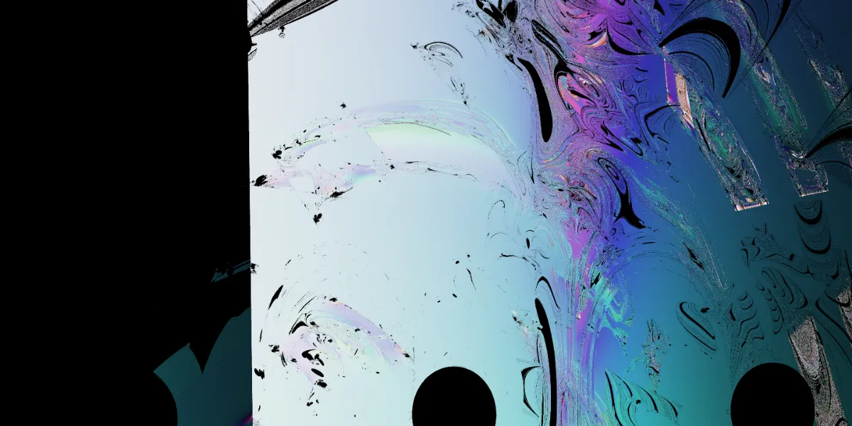 A piece of fractal art produced by FractalPane.