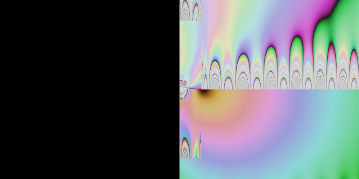 A piece of fractal art produced by FractalPane.