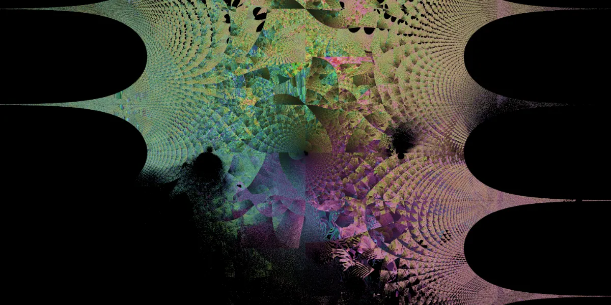 A piece of fractal art produced by FractalPane.
