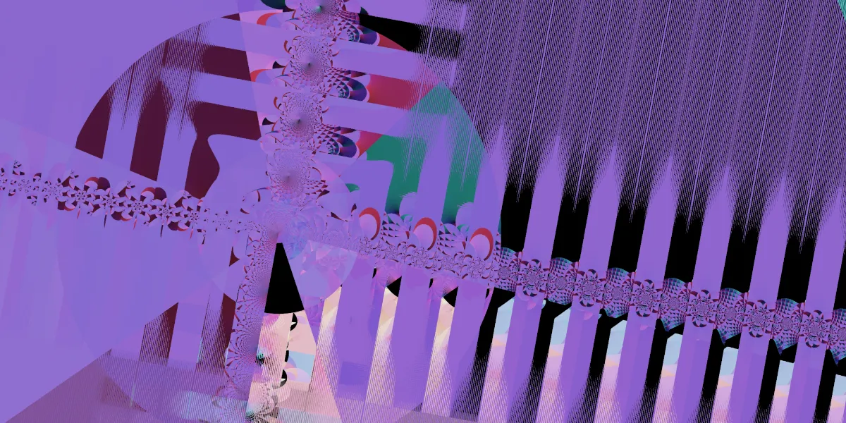 A piece of fractal art produced by FractalPane.