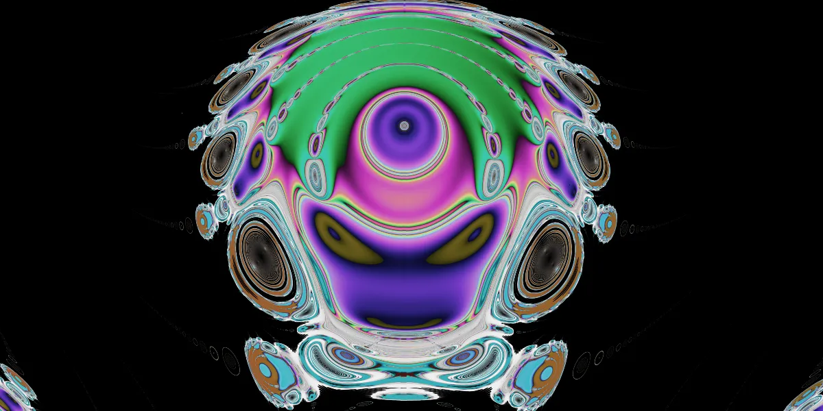 A piece of fractal art produced by FractalPane.