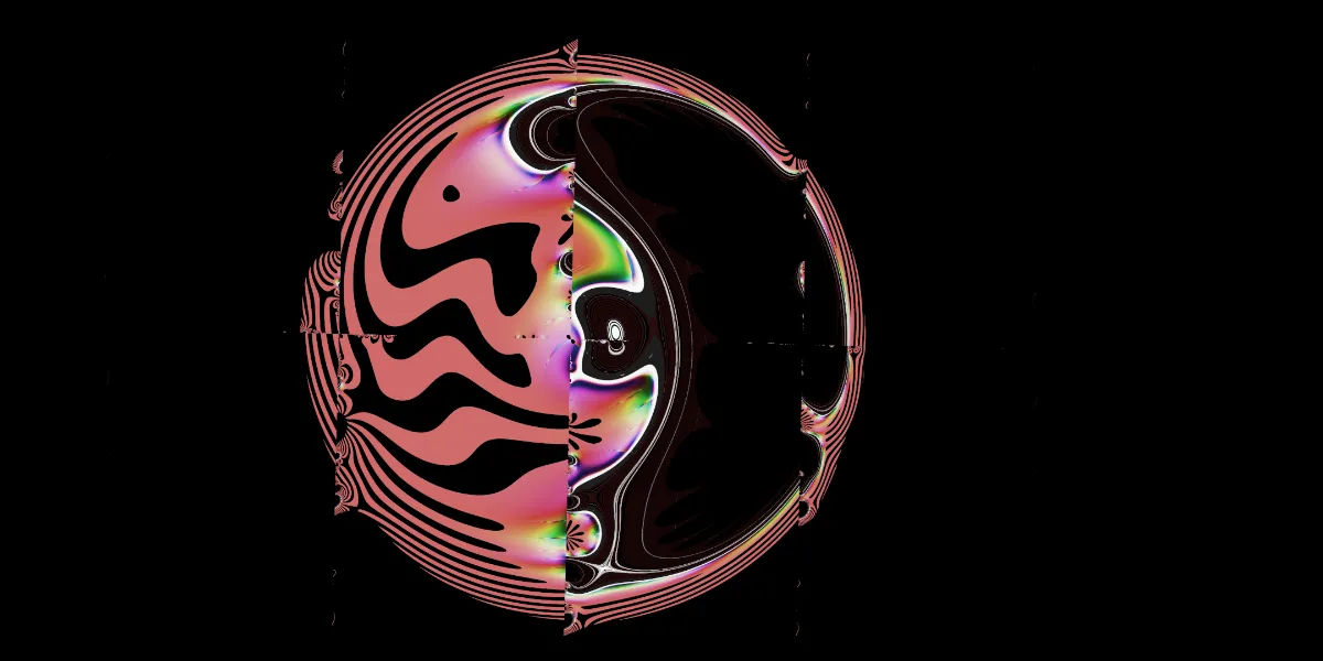 A piece of fractal art produced by FractalPane.