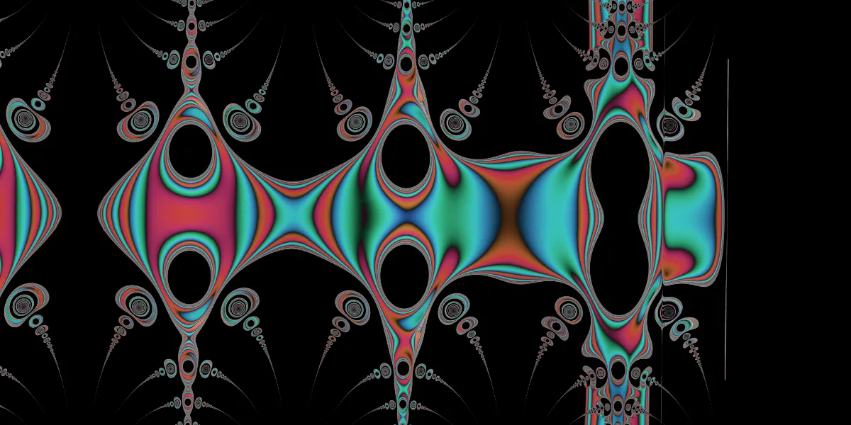 A piece of fractal art produced by FractalPane.