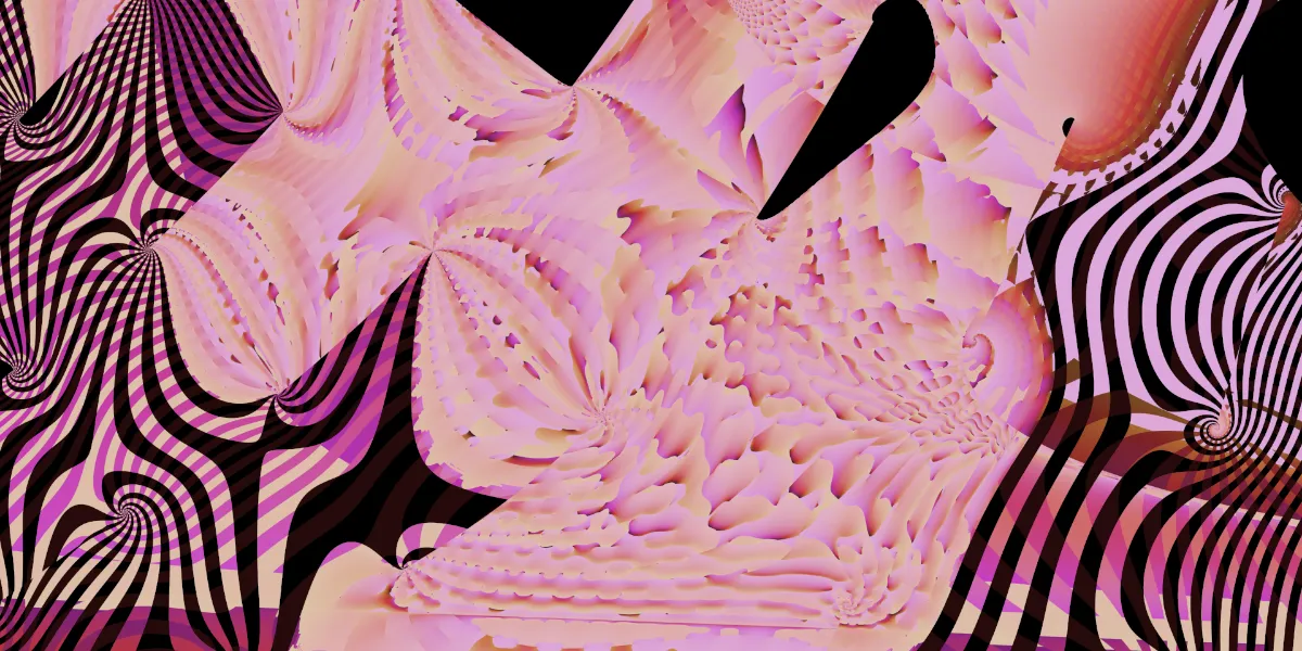 A piece of fractal art produced by FractalPane.