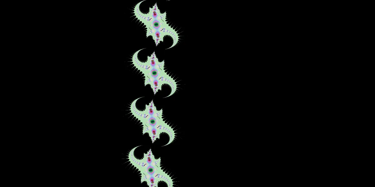 A piece of fractal art produced by FractalPane.