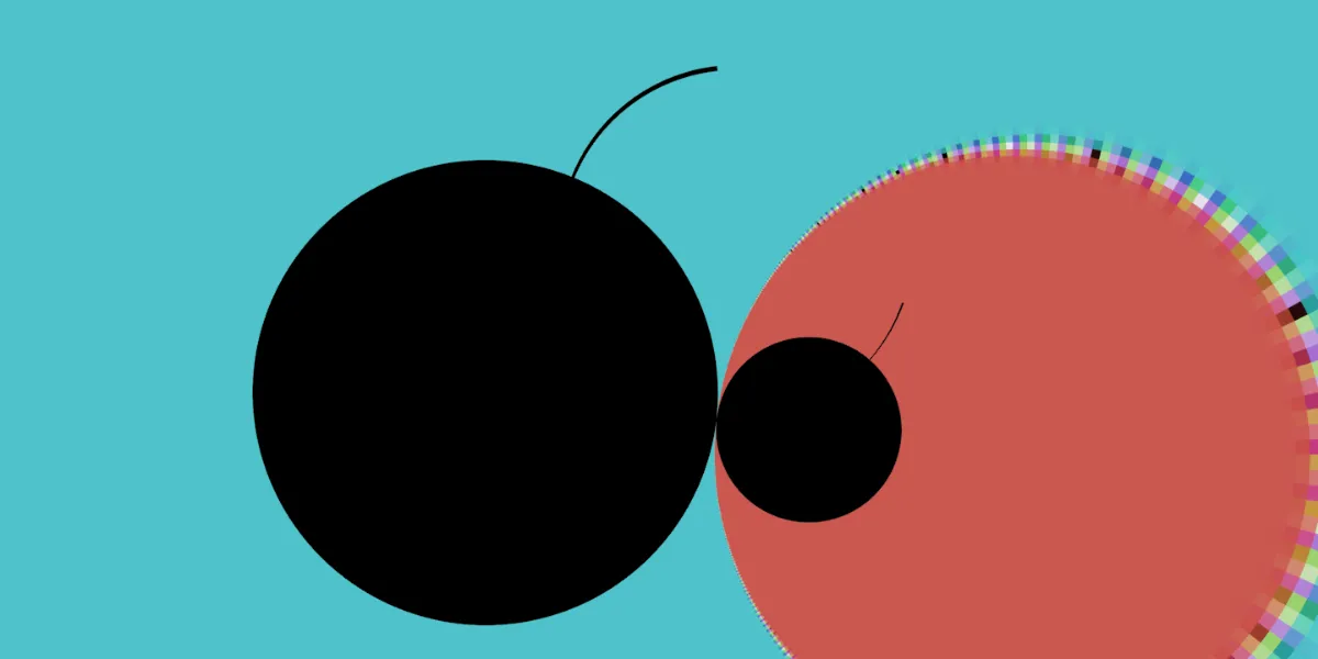 A piece of fractal art produced by FractalPane.