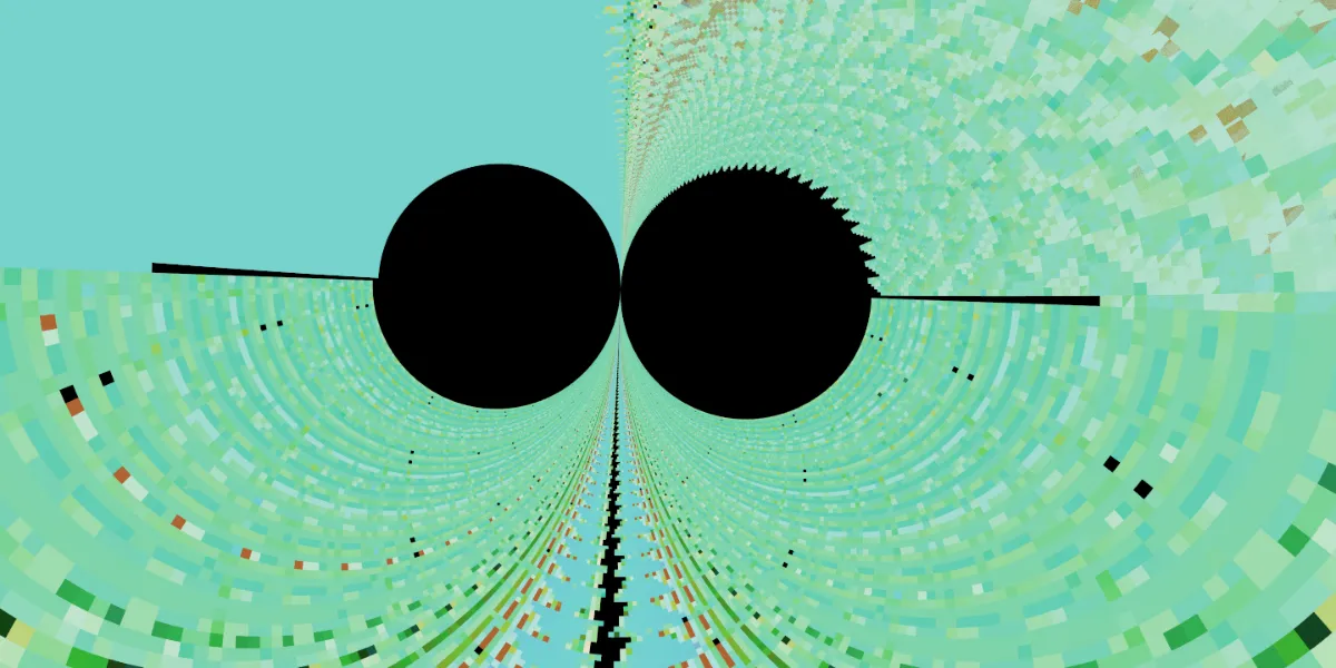 A piece of fractal art produced by FractalPane.