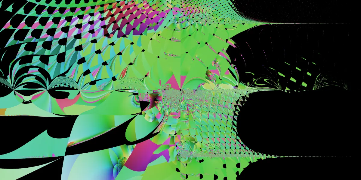 A piece of fractal art produced by FractalPane.