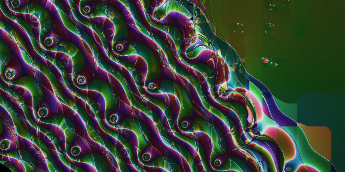 A piece of fractal art produced by FractalPane.