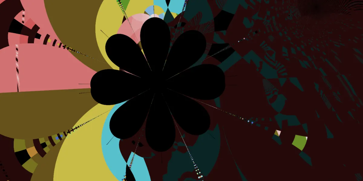 A piece of fractal art produced by FractalPane.