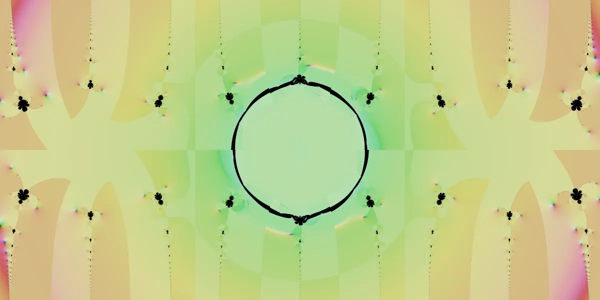 A piece of fractal art produced by FractalPane.