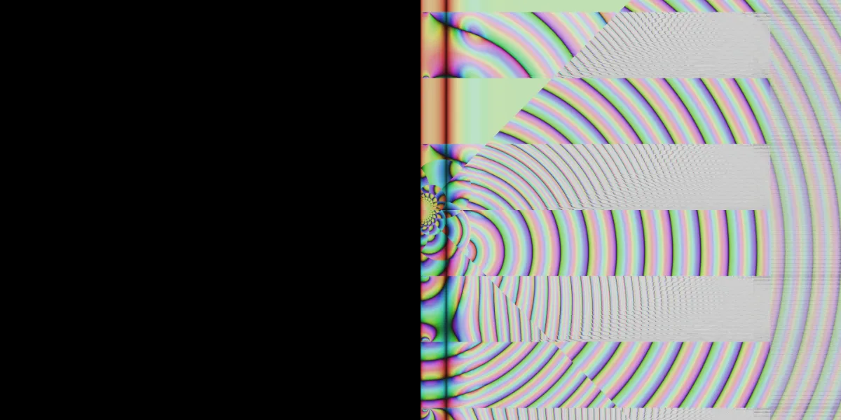 A piece of fractal art produced by FractalPane.