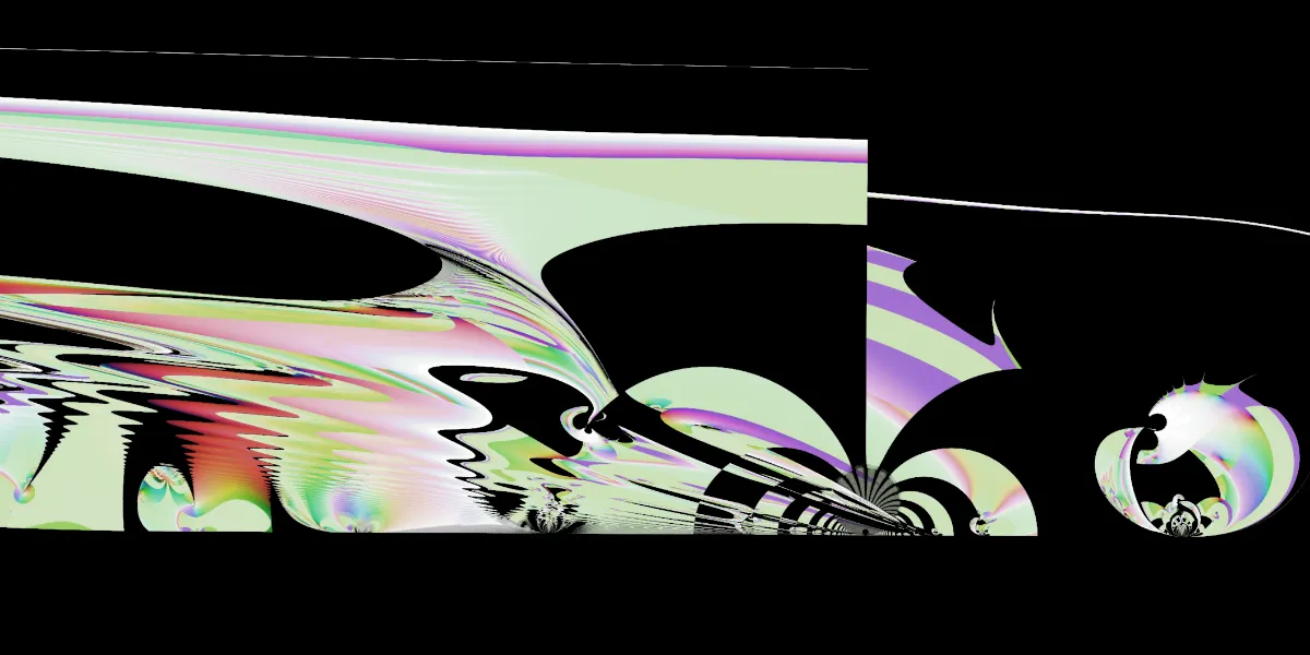 A piece of fractal art produced by FractalPane.
