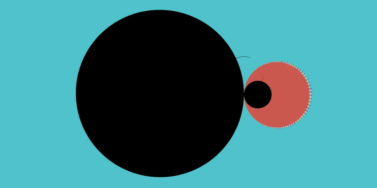 A piece of fractal art produced by FractalPane.