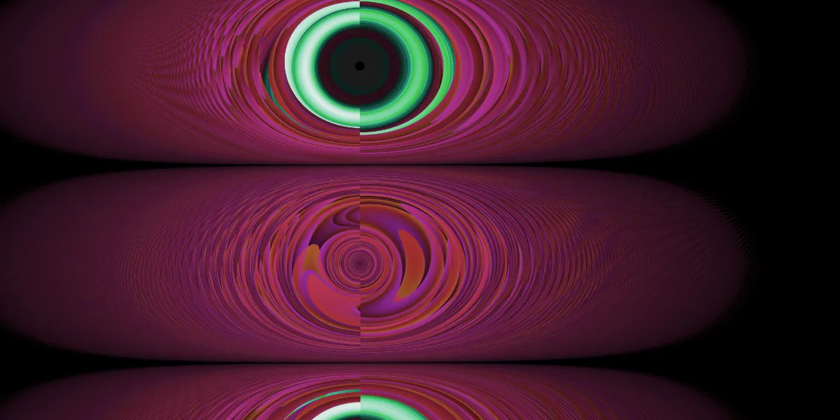 A piece of fractal art produced by FractalPane.