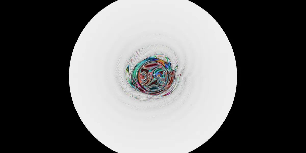 A piece of fractal art produced by FractalPane.