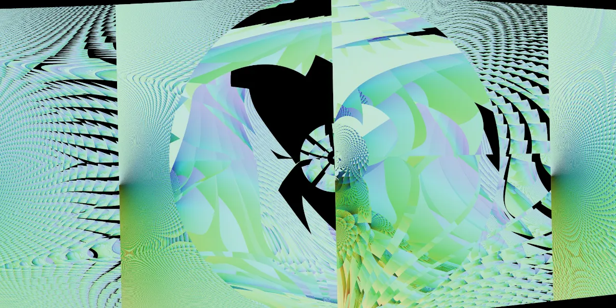 A piece of fractal art produced by FractalPane.
