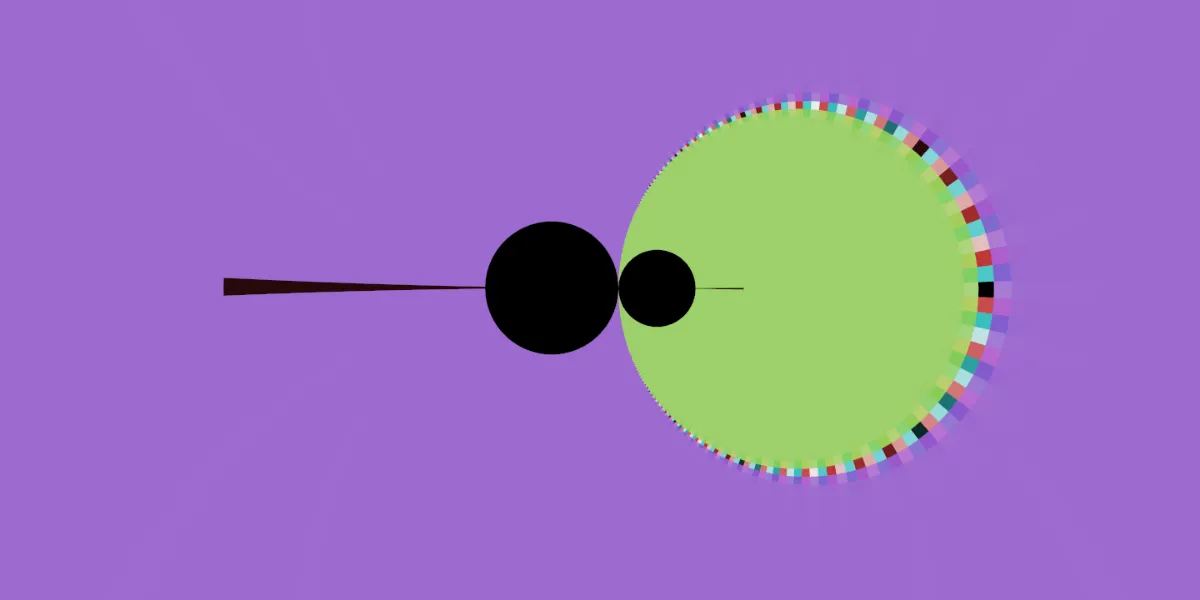 A piece of fractal art produced by FractalPane.