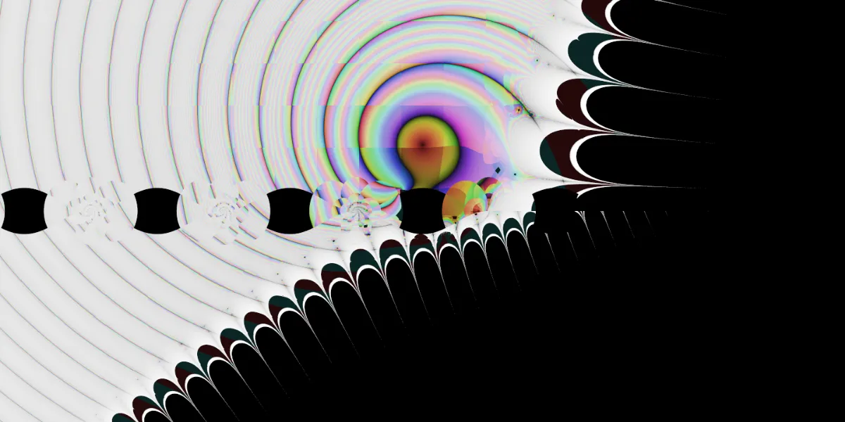 A piece of fractal art produced by FractalPane.