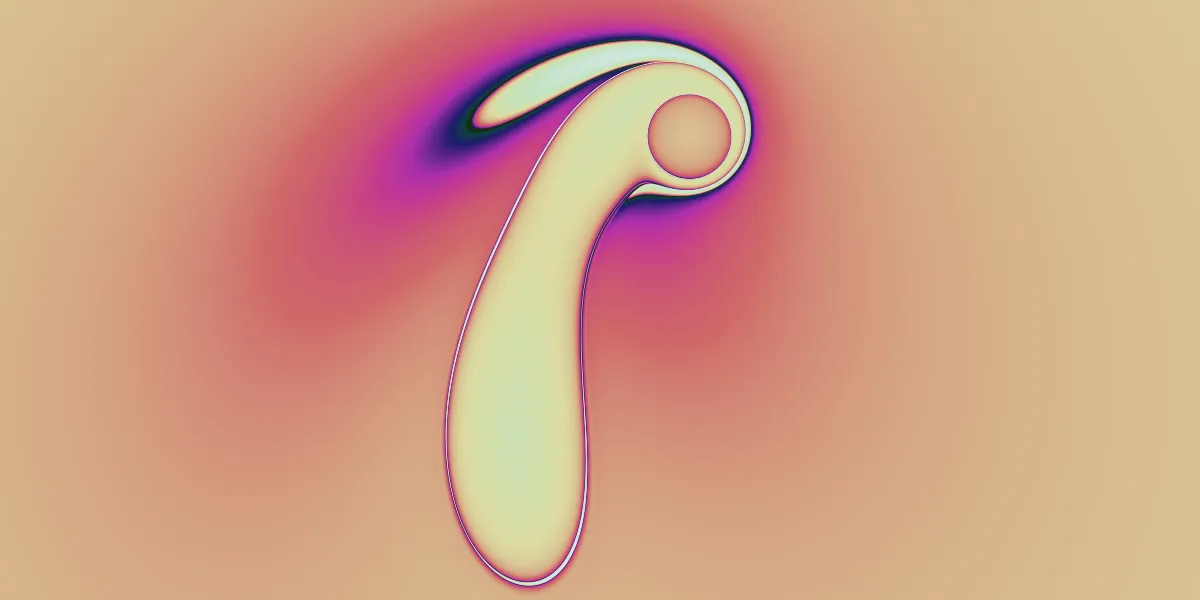 A piece of fractal art produced by FractalPane.