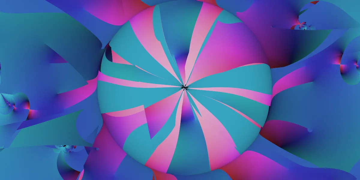 A piece of fractal art produced by FractalPane.