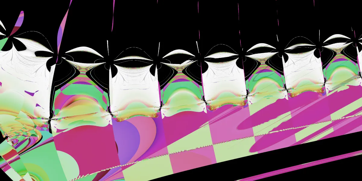 A piece of fractal art produced by FractalPane.