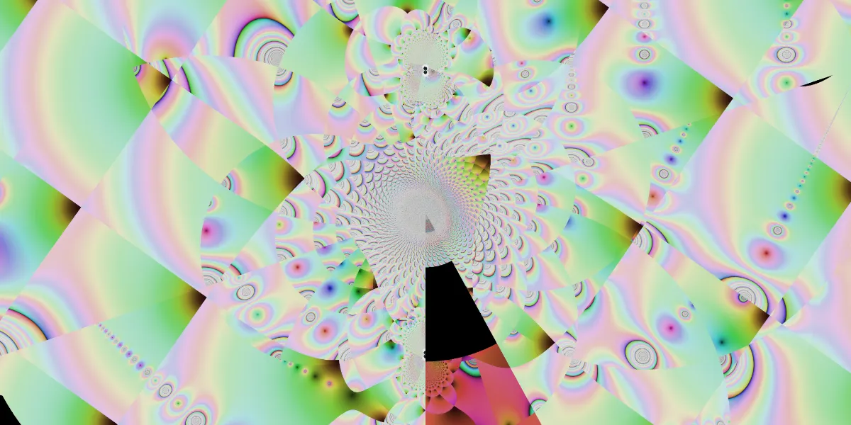 A piece of fractal art produced by FractalPane.