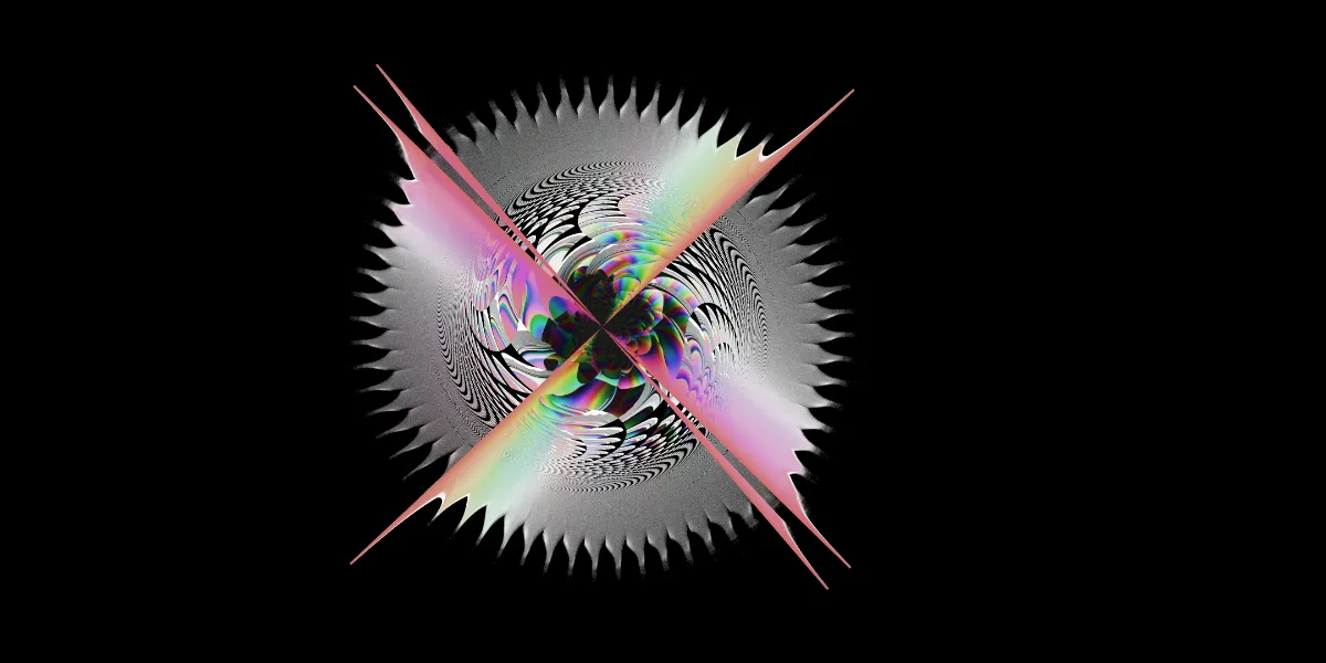 A piece of fractal art produced by FractalPane.